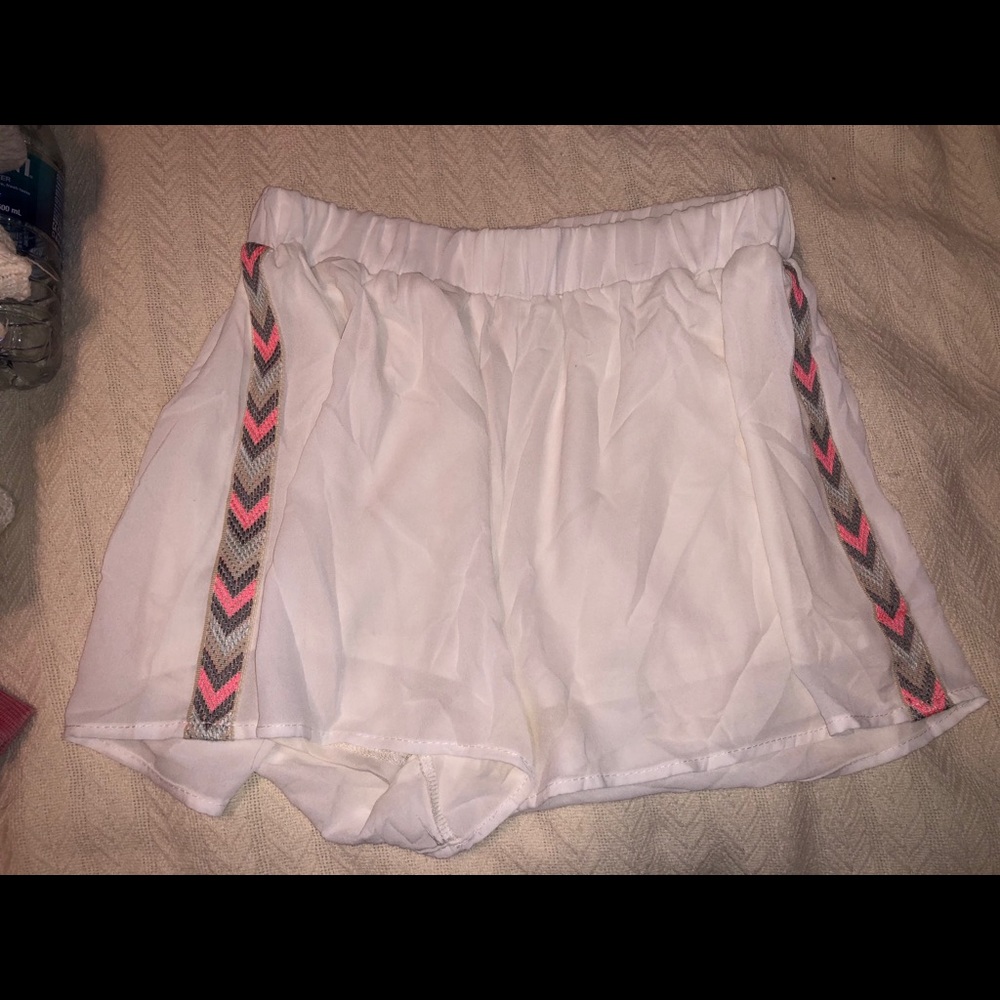 White Shorts